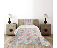 Funky Conceptual Pattern Bedspread Set