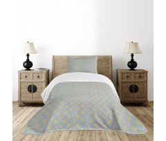 Retro Disco Style Design Bedspread Set