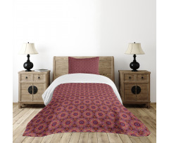 Repetitive Ethnic Effect Bedspread Set