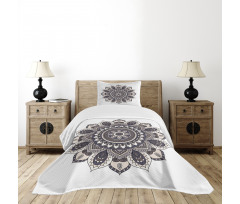 Oriental Mandala Yoga Motif Bedspread Set