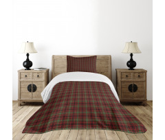 Scottish Style Illustration Bedspread Set
