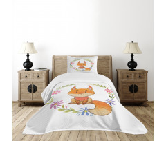 Forest Friend Floral Bedspread Set