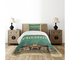 Grand Prix Texas Racing Car Bedspread Set