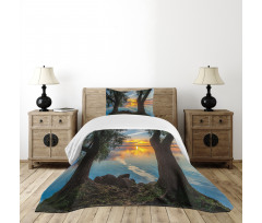 Sunrise over the Lake Bedspread Set