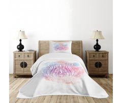 Woodland Bird Design Bedspread Set