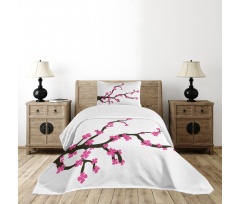 Botany Theme Bedspread Set