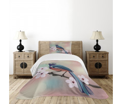 Sparrow Perching Bedspread Set