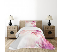 Japan Tree Design Bedspread Set