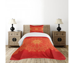 Complex Exposure Swirls Bedspread Set