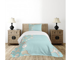 Beach Party and Thin Lines Bedspread Set