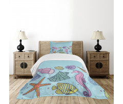 Underwater World Nursery Bedspread Set