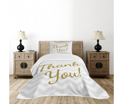 Golden Yellow Tone Glitz Bedspread Set