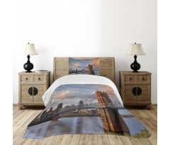 Architecture Busy Life Bedspread Set