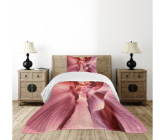 Famous Pink Antelope Canyon Bedspread Set