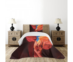 Vibrant Tone Sandstones Bedspread Set