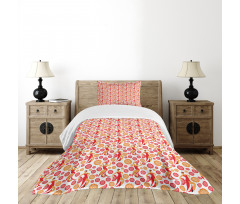 Flamenco Dancers Ethnic Bedspread Set