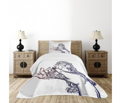 Fairytale on a Human Hand Bedspread Set