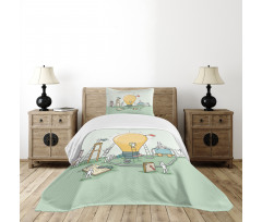 Creativity Teamwork Bedspread Set