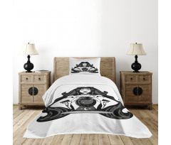 Fortune Teller Woman Magic Bedspread Set