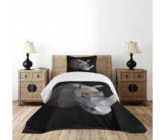 Animal with an Angular Design Bedspread Set