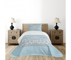 USA Custom House Theme Bedspread Set