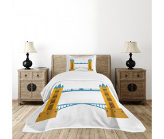 Landscape Travel Theme Bedspread Set