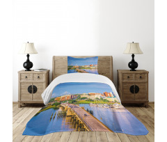 Spring Morning Scene Bedspread Set