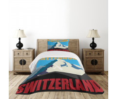 Mount Matterhorn Peak Bedspread Set