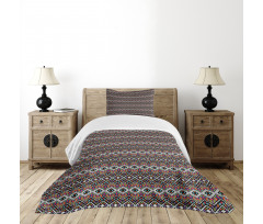 Psychedelic Tribal Artwork Bedspread Set