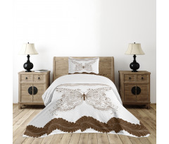 Abstract Retro Spring Bedspread Set