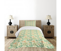 Design Leaves Art Bedspread Set