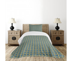 Simplistic Bamboo Cane Cell Bedspread Set