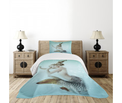 Mythologic Mermaid Bedspread Set