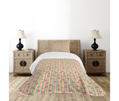 Vertical Lines Bedspread Set