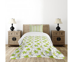 Lemon Slices Salt Shaker Bedspread Set