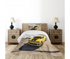 Racer Speedy Sports Car Bedspread Set