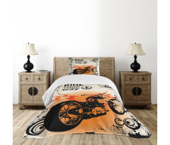 Freedom Theme Sign Bedspread Set