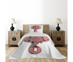 Asian Culture Symbol Bedspread Set