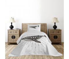 Ocean Inside You Bedspread Set