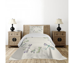 Forest Animals Circle Bedspread Set