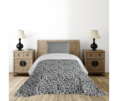 Silhouette Underwater Bedspread Set