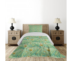 Agriculture Grass Ants Bedspread Set