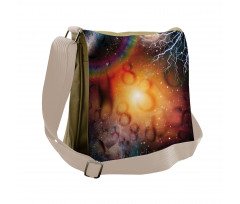 Universe and Electricity Messenger Bag