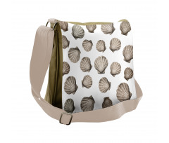 Marine Creature Print Art Messenger Bag