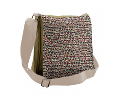 Paisley Floral Pattern Messenger Bag