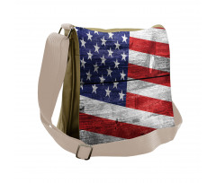 America Patriotic Day Messenger Bag