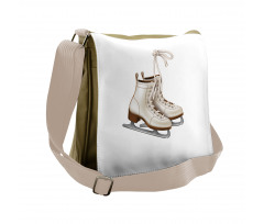 Ice Rink Footwear Messenger Bag