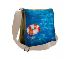 Clear Swimming Pool Messenger Bag