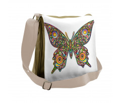 Butterfly Messenger Bag