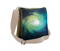 Outer Space Theme Stardust Messenger Bag